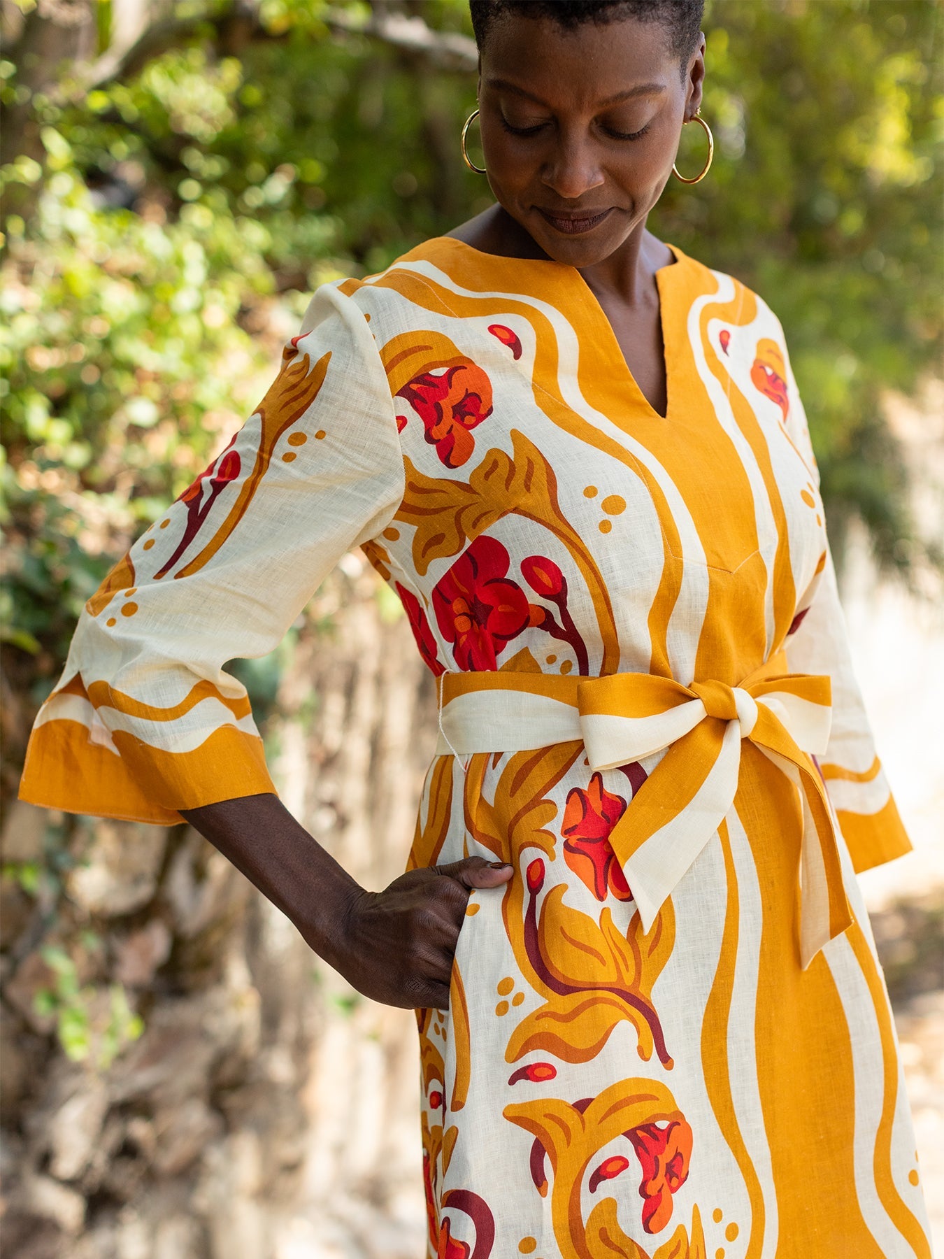 Beginning Boutique Red Orange Maxi Dress Red Hibiscus Dress Rosalyn Red Hibiscus Print Maxi Dress Beginning
