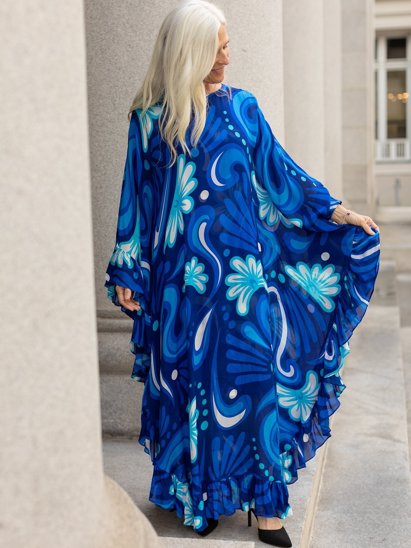 ARABELLA dress Harmony Blue - Lesley Evers - arabella - Blue - Dress