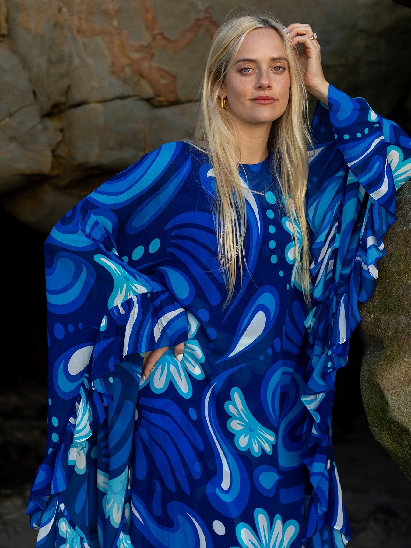 ARABELLA dress Harmony Blue – Lesley Evers