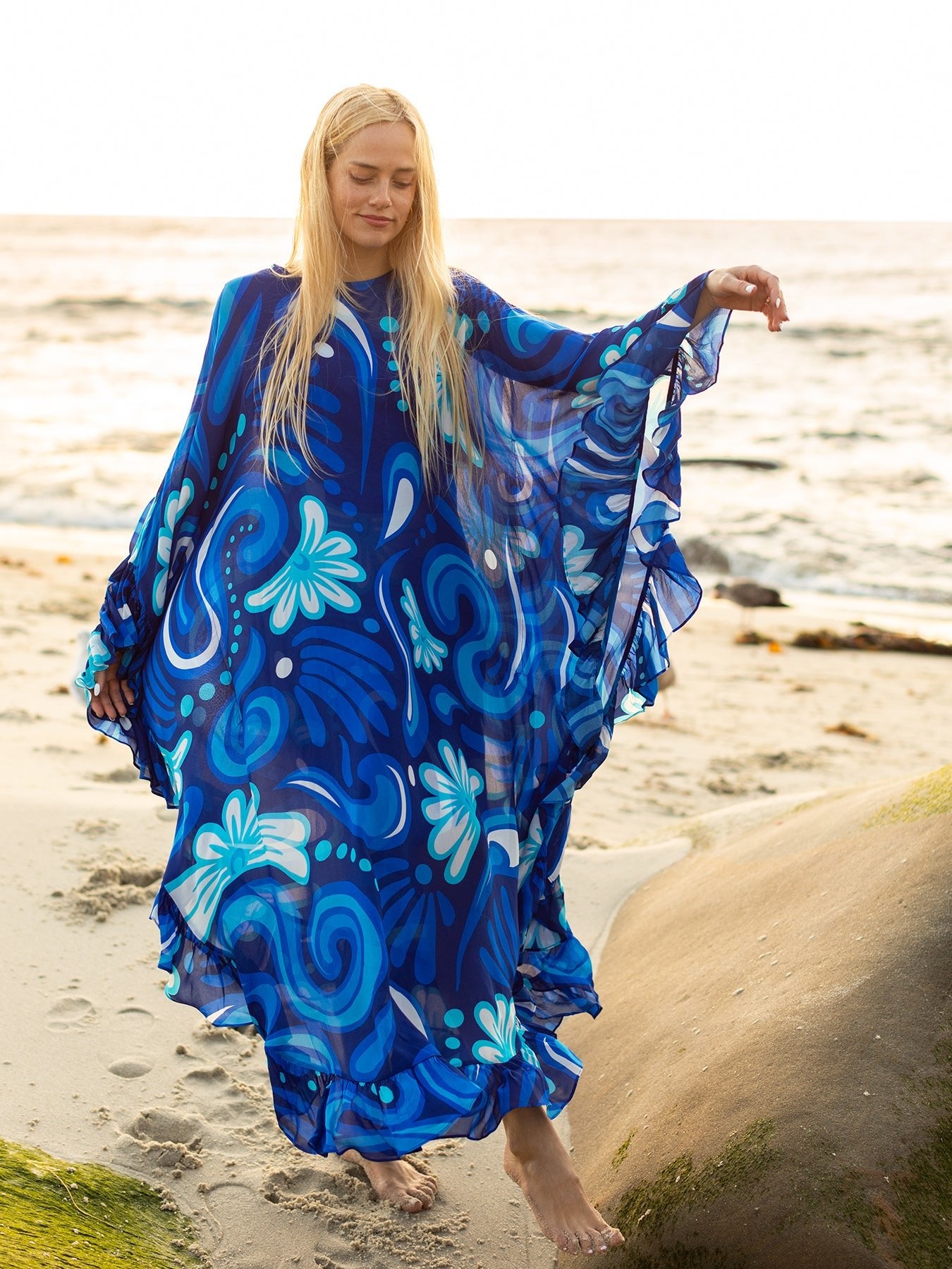 ARABELLA dress Harmony Blue – Lesley Evers