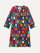 ARDEN dress Palette - Lesley Evers-ARDEN-Dress-Knee Length Dress