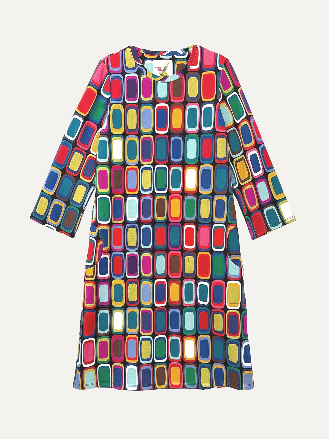 ARDEN dress Palette - Lesley Evers-ARDEN-Dress-Knee Length Dress