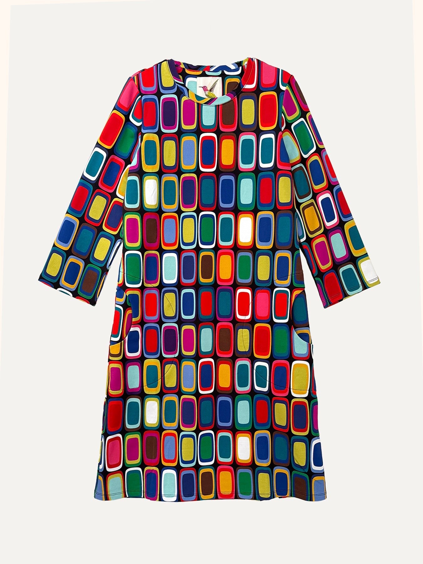 ARDEN dress Palette - Lesley Evers-ARDEN-Dress-Knee Length Dress