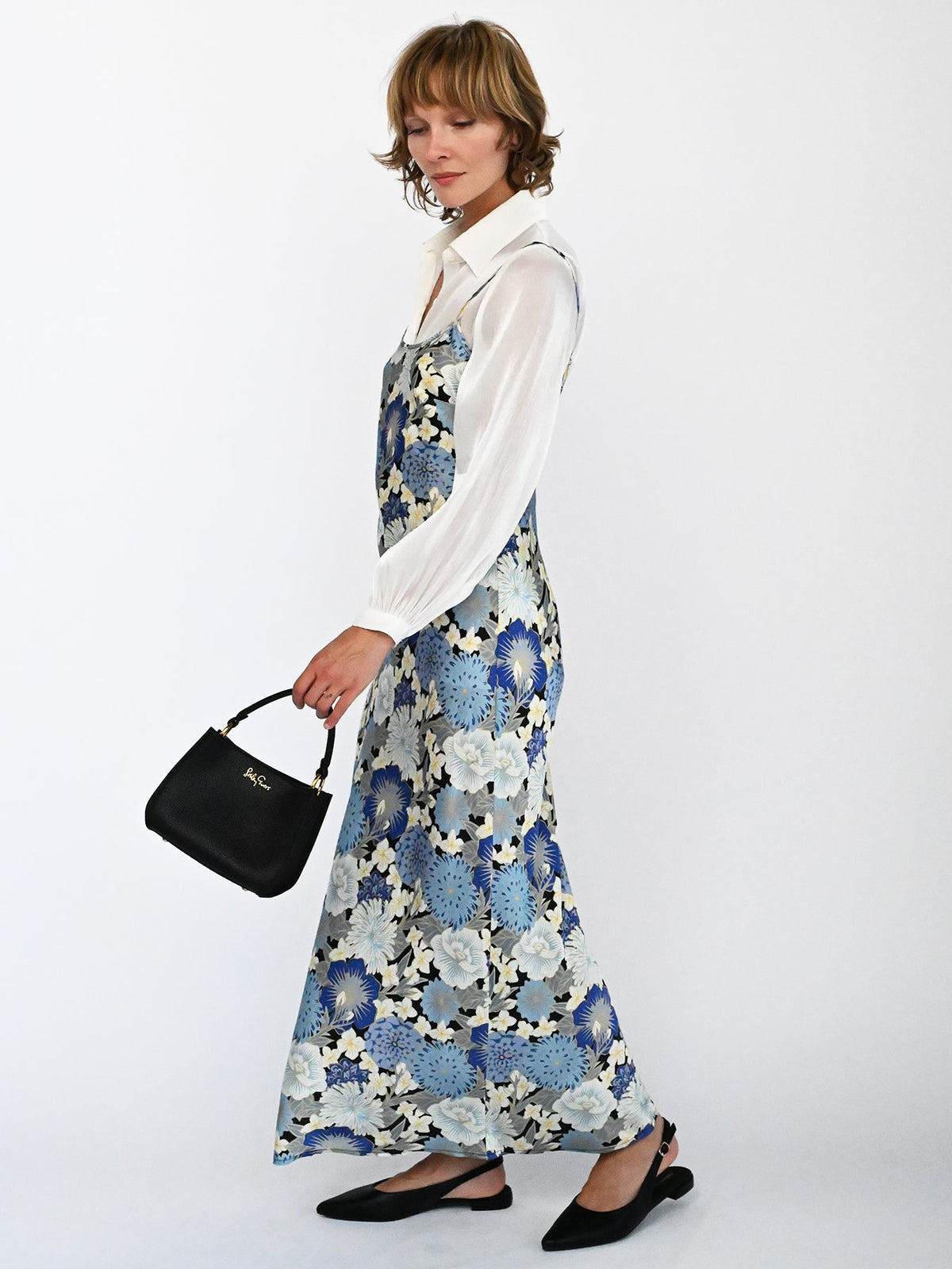 ARIANNA dress Poetry Blue - Lesley Evers-dress-new-