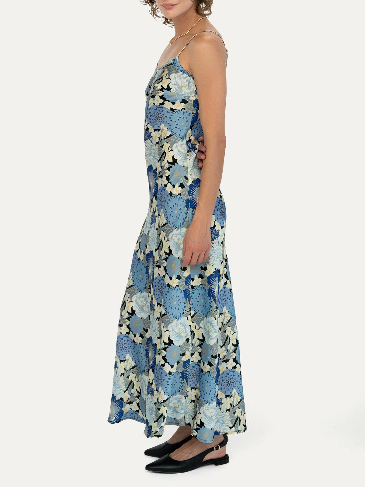ARIANNA dress Poetry Blue - Lesley Evers-dress-new-