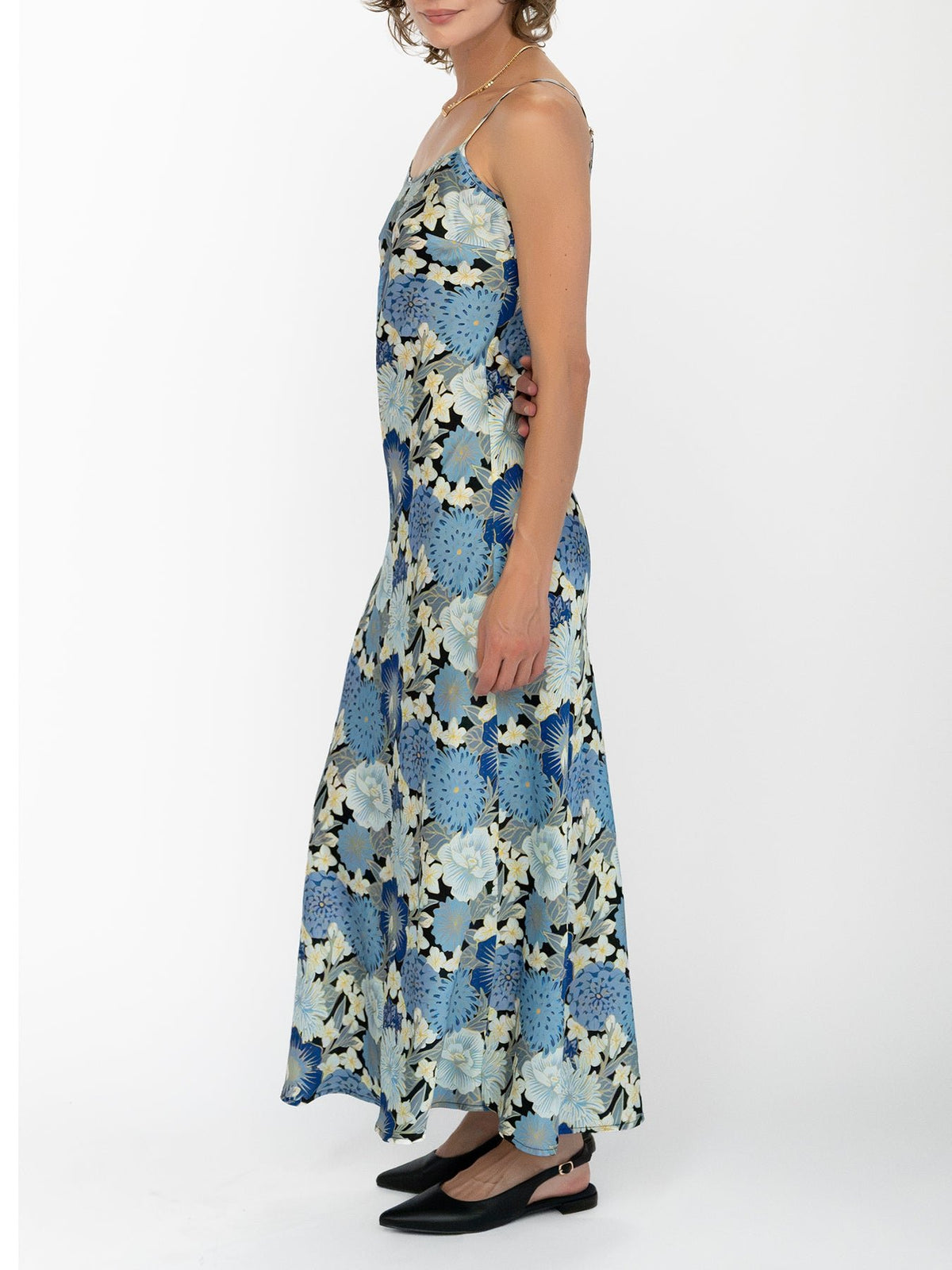 ARIANNA dress Poetry Blue - Lesley Evers-dress-new-