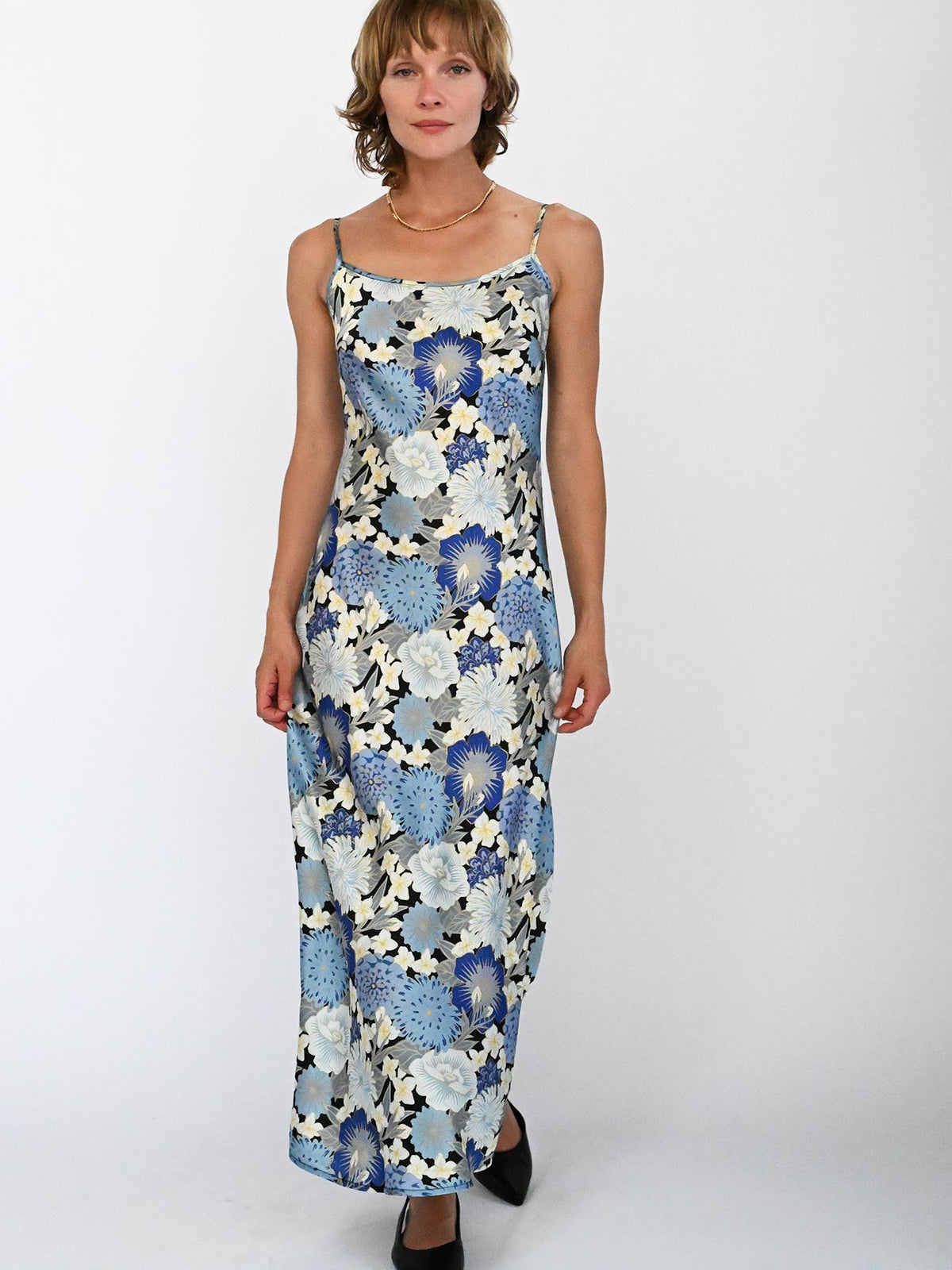ARIANNA dress Poetry Blue - Lesley Evers-dress-new-