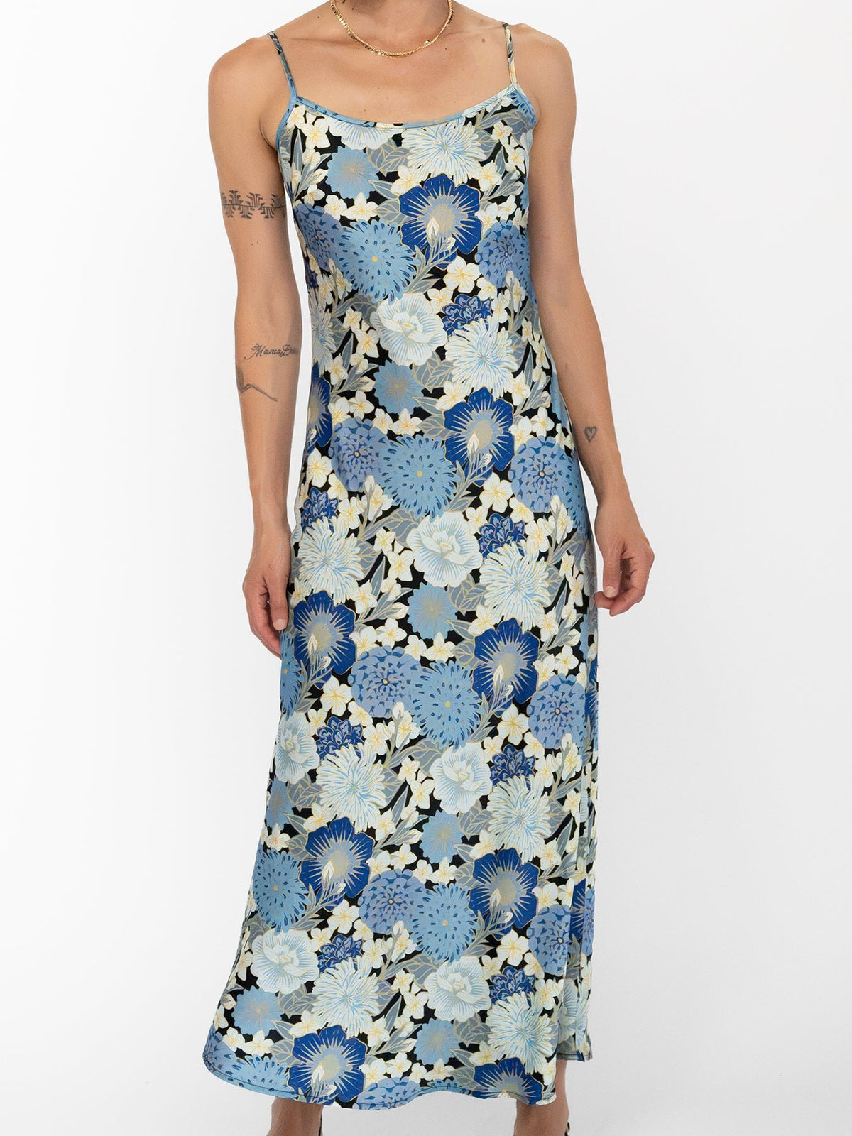 ARIANNA dress Poetry Blue - Lesley Evers-dress-new-