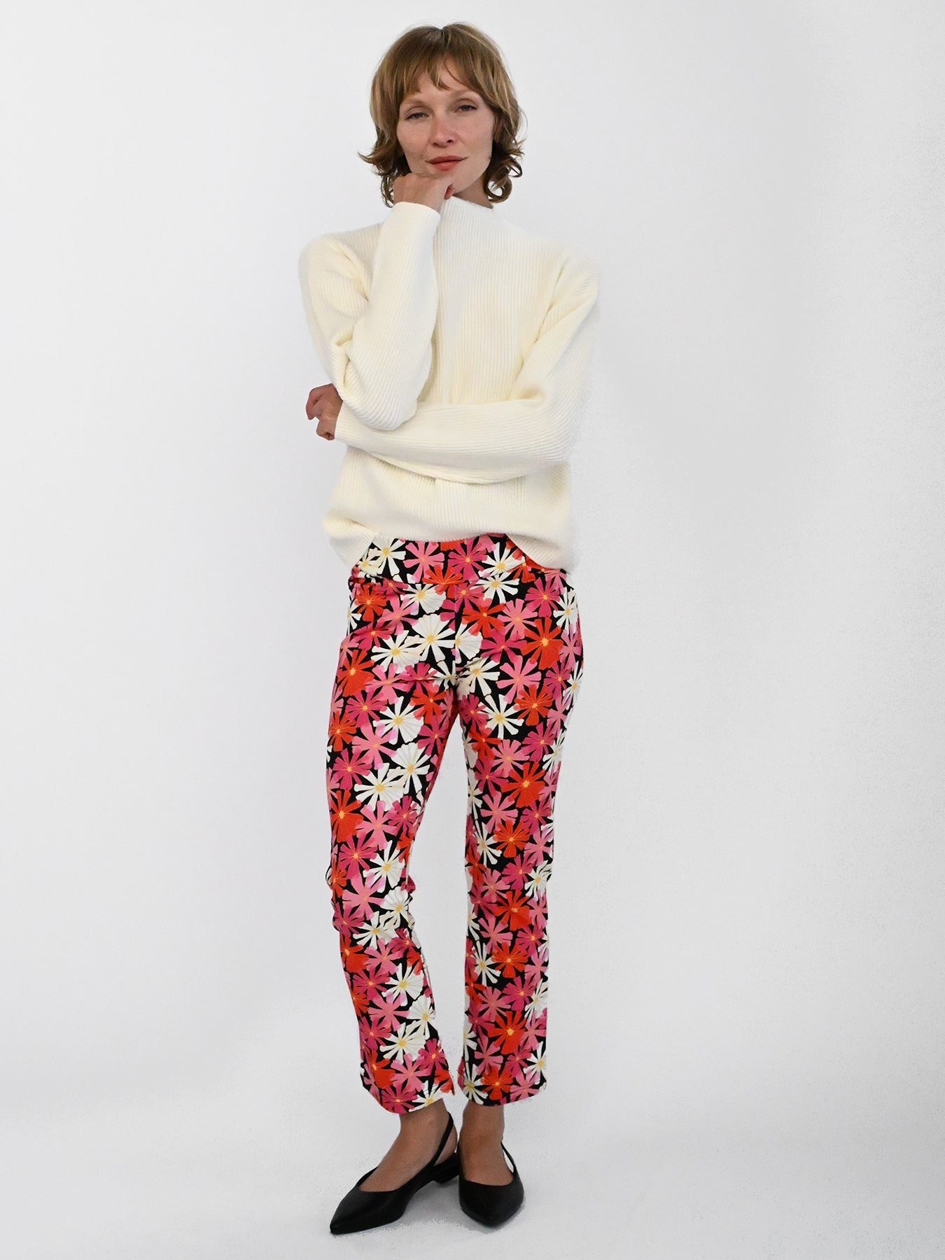 AUDREY pant Asters Pink - Lesley Evers-audrey-audrey fall25-Bottoms