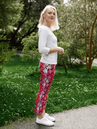 AUDREY pant Asters Pink - Lesley Evers - audrey - audrey fall25 - Bottoms