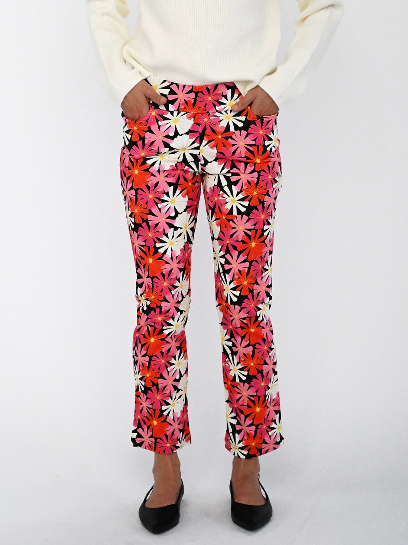 AUDREY pant Asters Pink - Lesley Evers-audrey-audrey fall25-Bottoms