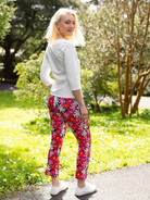 AUDREY pant Asters Pink - Lesley Evers - audrey - audrey fall25 - Bottoms