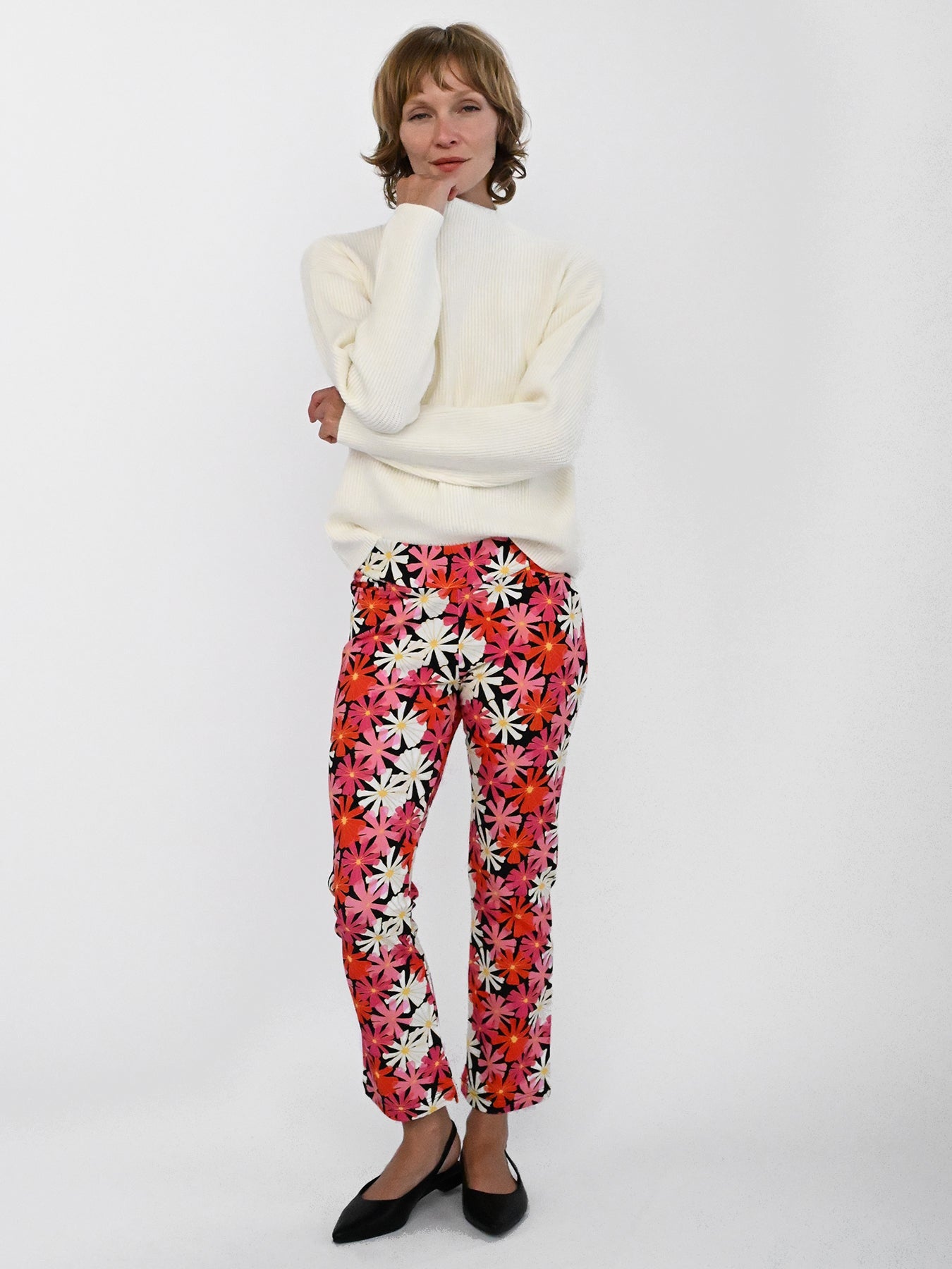 AUDREY pant Asters Pink - Lesley Evers-audrey-audrey fall25-Bottoms