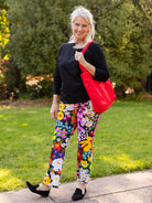 AUDREY pant Garden Party - Lesley Evers - audrey - audrey fall25 - Bottoms