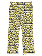 AUDREY pant Geo Shell Olive and Navy - Lesley Evers - audrey - audrey fall25 - Bottoms