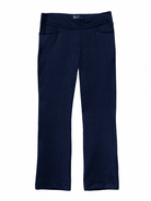 AUDREY pant Navy Solid Knit - Lesley Evers-audrey-Black-Bottoms