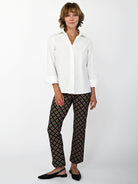 AUDREY pant Sorrento Pink and Green - Lesley Evers-audrey-audrey fall25-Bottoms