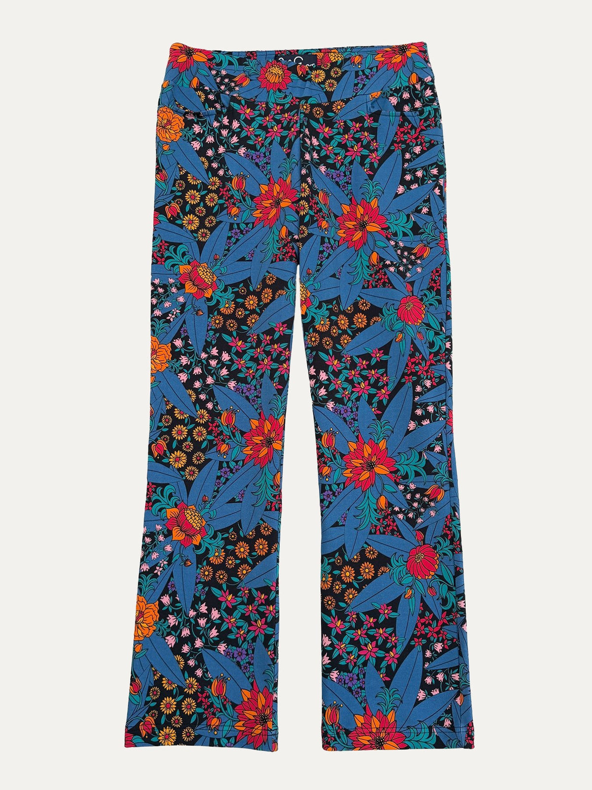 AUDREY pant Splendor Teal - Lesley Evers-audrey-audrey fall25-Bottoms