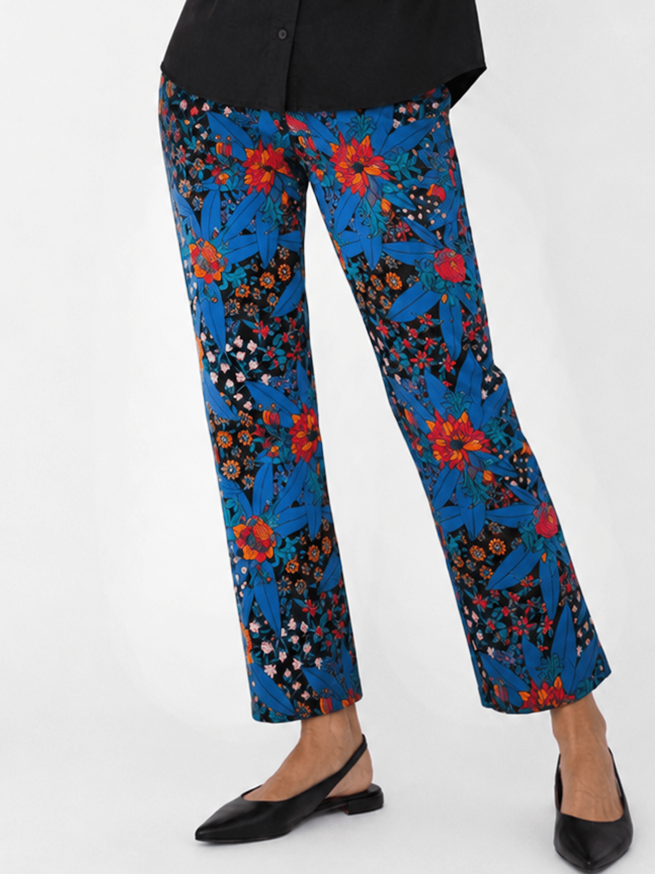 AUDREY pant Splendor Teal - Lesley Evers-audrey-audrey fall25-Bottoms