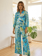AVERY pant Shakalaka Blue - Lesley Evers - Best Seller - Bottoms - erika