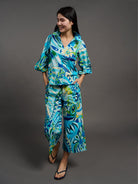 AVERY pant Shakalaka Blue - Lesley Evers - Best Seller - Bottoms - erika
