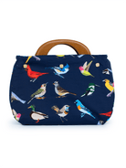 BAG COVER Birds Navy & May Flowers Navy - Lesley Evers - Accessories - birds - Bonnie cover