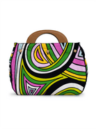 BAG COVER Black Corduroy & Swirl Multi Light - Lesley Evers - Accessories - birds - Bonnie cover