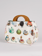 BAG COVER Cakes & Green and White Stripe - Lesley Evers-Accessories-birds-Bonnie cover