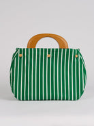 BAG COVER Cakes & Green and White Stripe - Lesley Evers-Accessories-birds-Bonnie cover