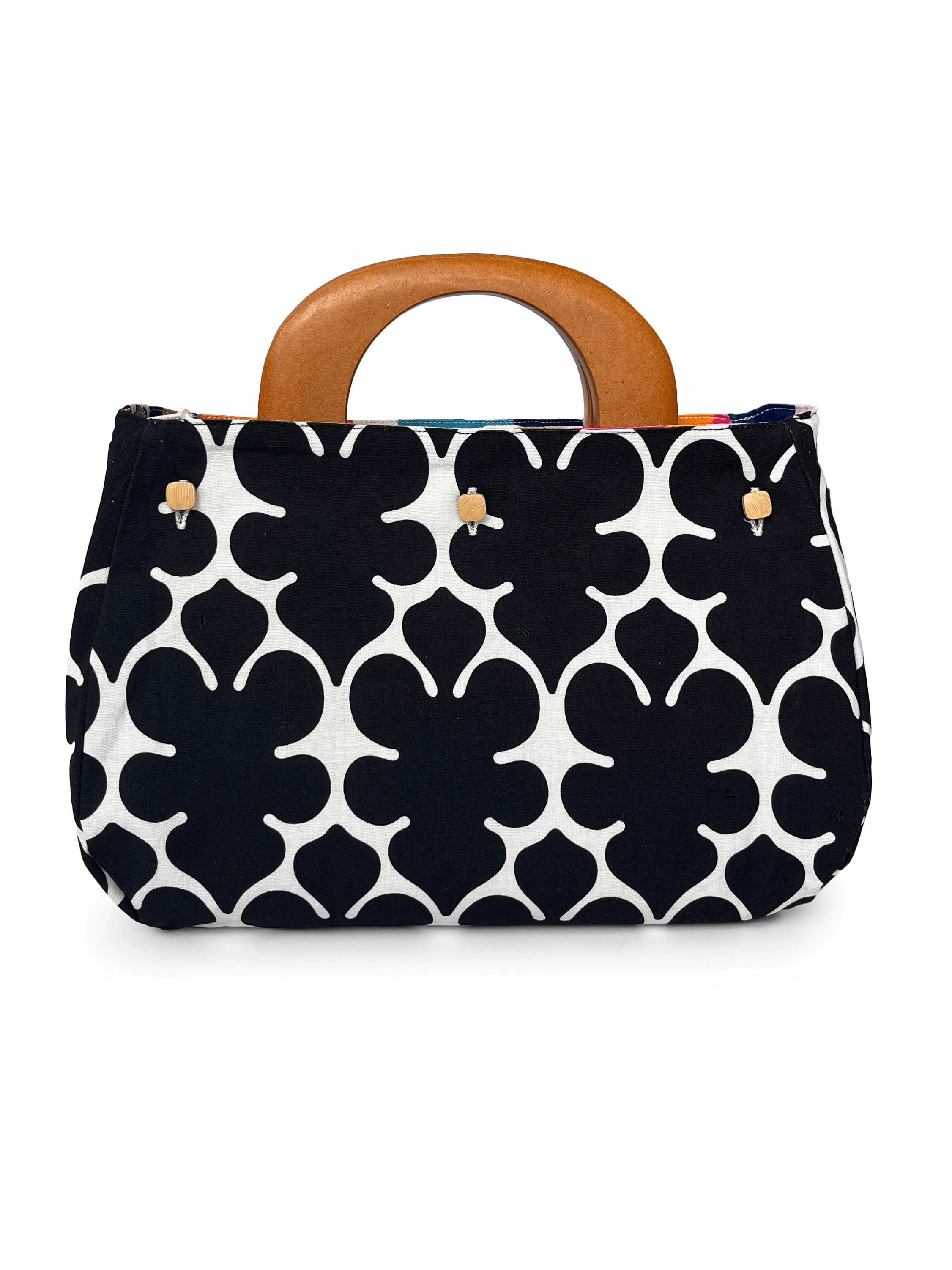 BAG COVER Celebration Multi & Fleurette Black and White - Lesley Evers - Accessories - birds - Bonnie cover