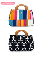 BAG COVER Celebration Multi & Fleurette Black and White - Lesley Evers - Accessories - birds - Bonnie cover