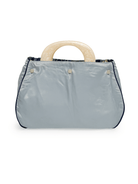BAG COVER Daffodils Blue & Light Blue Satin - Lesley Evers-Accessories-birds-Bonnie cover