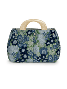 BAG COVER Daffodils Blue & Light Blue Satin - Lesley Evers-Accessories-birds-Bonnie cover