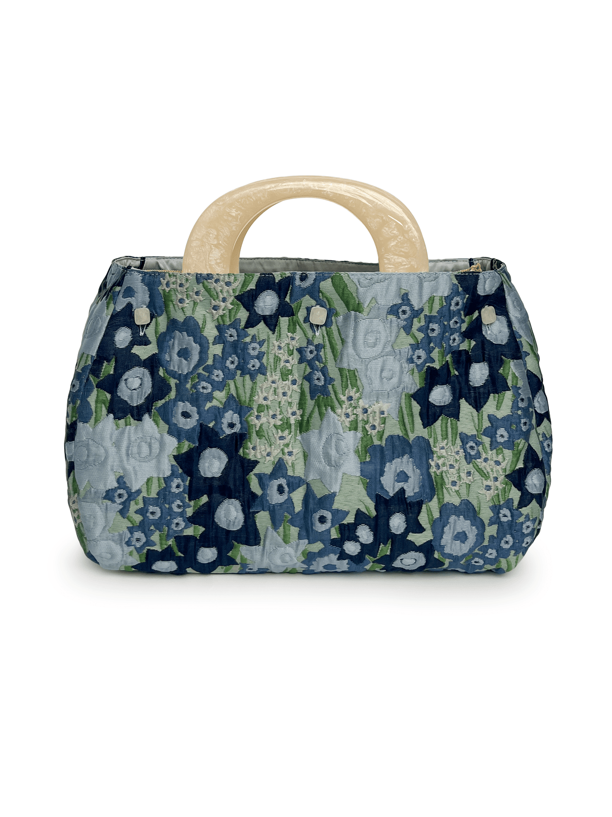 BAG COVER Daffodils Blue & Light Blue Satin - Lesley Evers-Accessories-birds-Bonnie cover