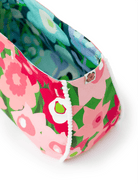 BAG COVER Daffodils Pink and Green & Garden Oasis Blue - Lesley Evers - Accessories - bo - Bonnie cover