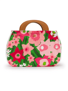 BAG COVER Daffodils Pink and Green & Garden Oasis Blue - Lesley Evers - Accessories - bo - Bonnie cover