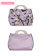 BAG COVER Filigree Lilac & Lilac Satin - Lesley Evers - Accessories - birds - Bonnie cover