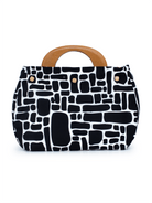 BAG COVER Filigree Red & Pebbles Black and White - Lesley Evers - Accessories - birds - Bonnie cover