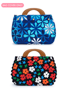 BAG COVER Kaleidoscope Blue & Moxie - Lesley Evers - Accessories - birds - Bonnie cover