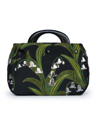 BAG COVER Lily of the Valley & Olive Satin - Lesley Evers - Accessories - birds - Bonnie cover