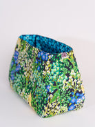 BAG COVER Loop Tile Navy & Spring Meadow Green - Lesley Evers - Accessories - birds - Bonnie cover