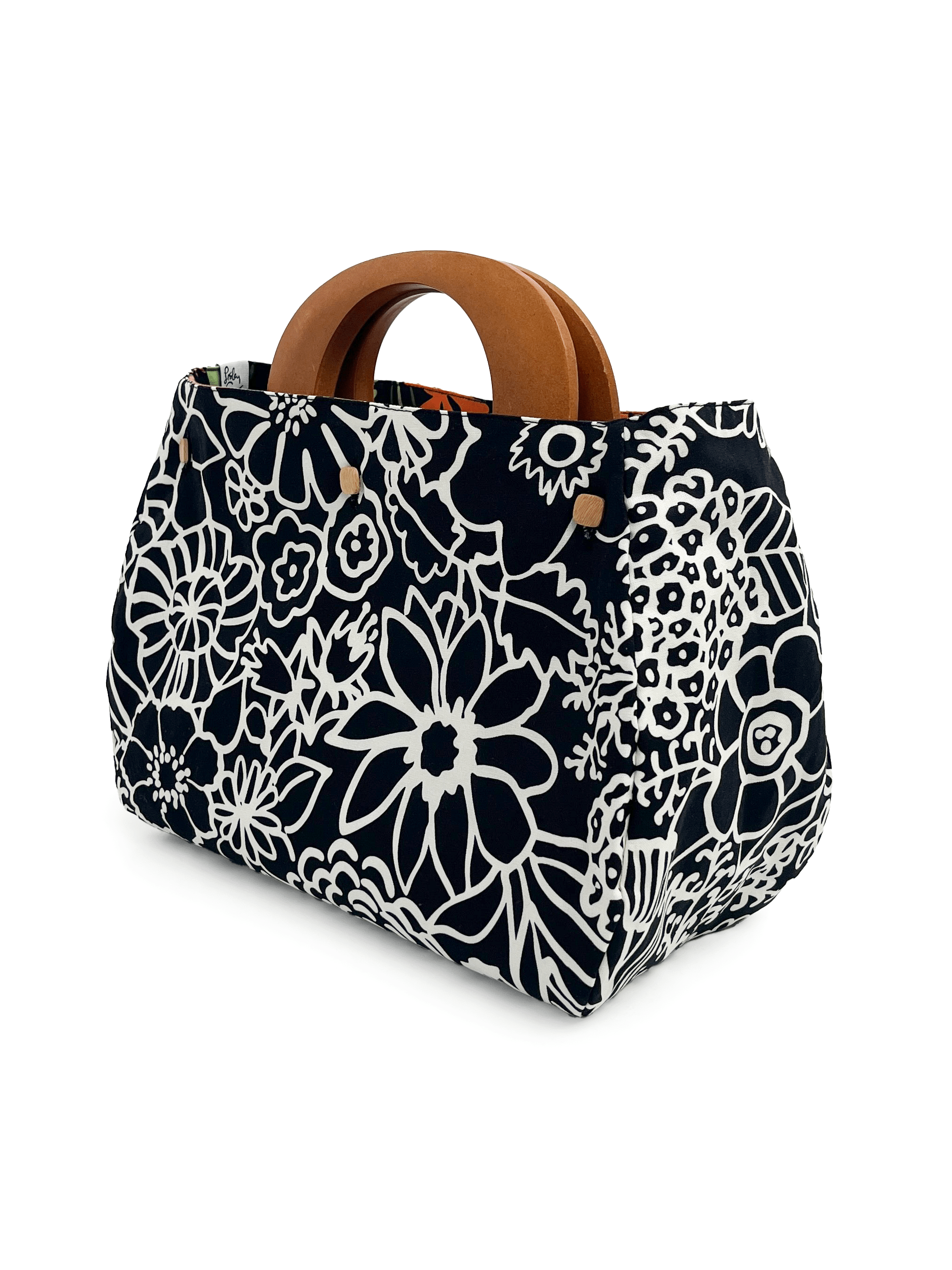 BAG COVER Midsummer Black and White & Coast Meadow - Lesley Evers-Accessories-birds-Bonnie cover
