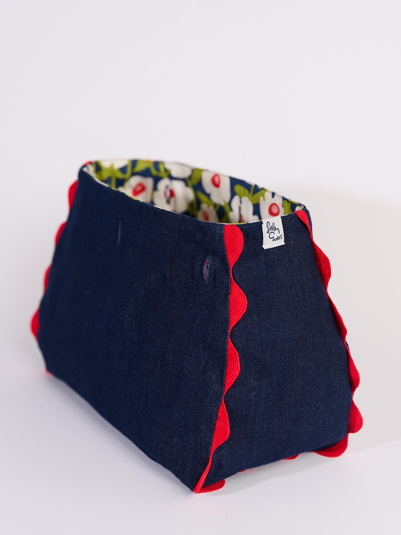 BAG COVER Mod Blooms & Denim - Lesley Evers - Accessories - birds - Bonnie cover
