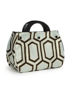 BAG COVER Pavilion Mint & Mint Satin - Lesley Evers - Accessories - birds - Bonnie cover