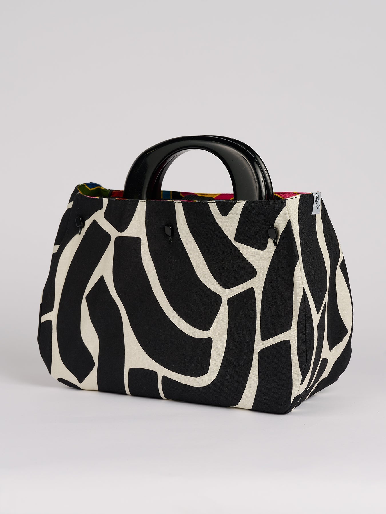 BAG COVER Pavilion Multi & Swoops Black and White - Lesley Evers-Accessories-birds-Bonnie cover