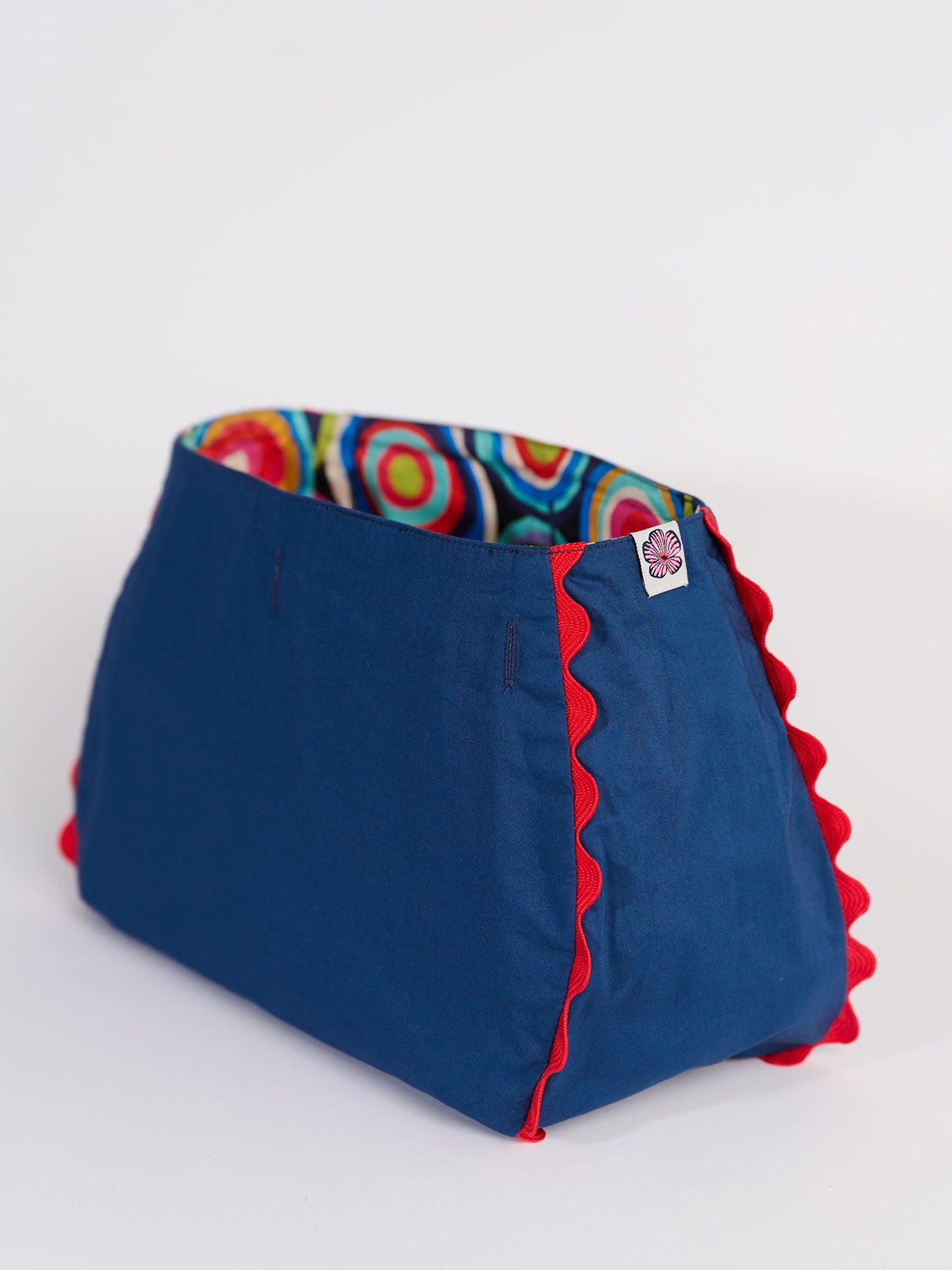 BAG COVER Pismo & Solid Navy - Lesley Evers - Accessories - birds - Bonnie cover