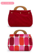 BAG COVER Red Corduroy & Palm Springs - Lesley Evers - Accessories - birds - Bonnie cover