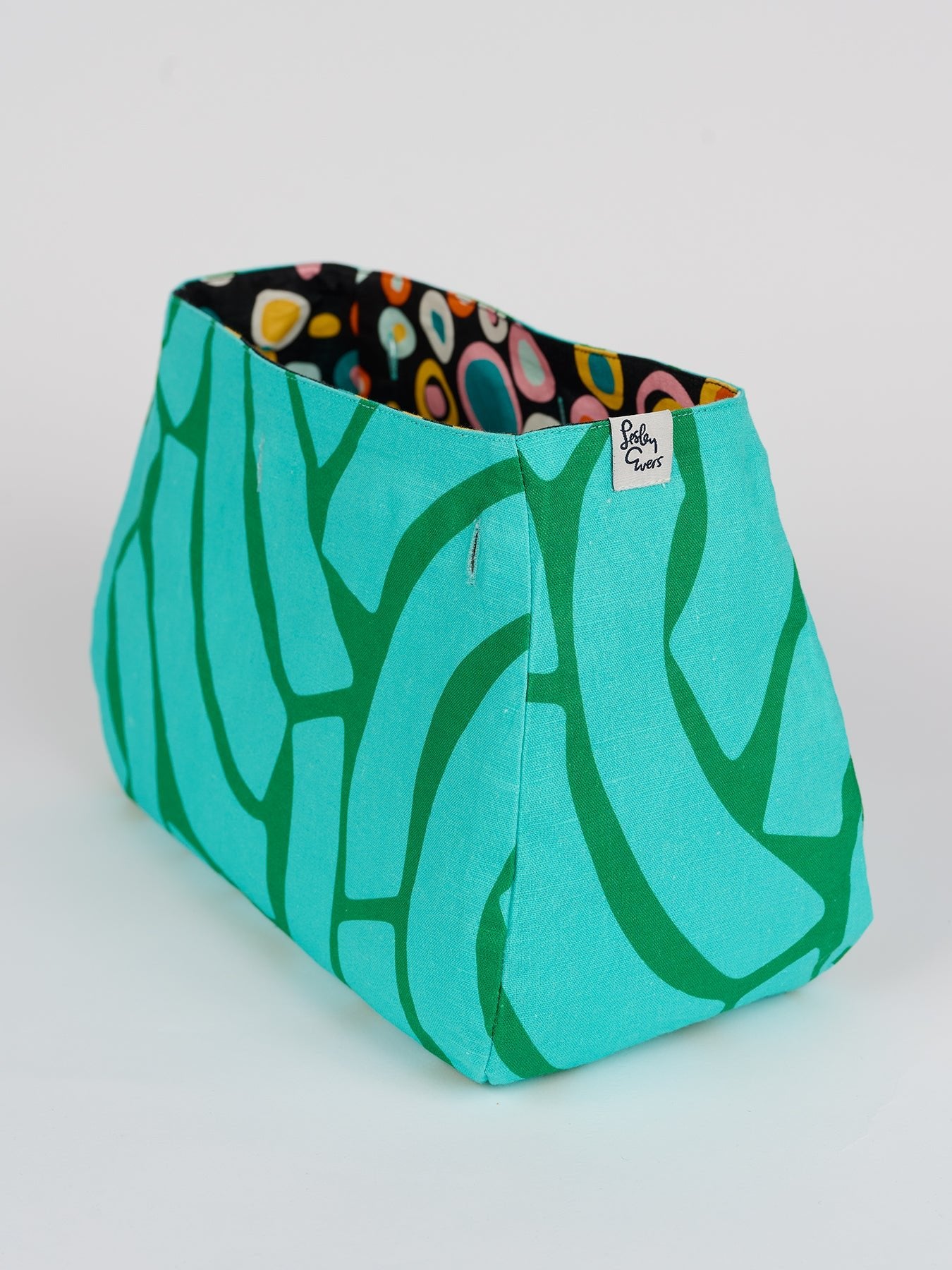 BAG COVER Speckles & Swoops Blue and Green - Lesley Evers-Accessories-birds-Bonnie cover