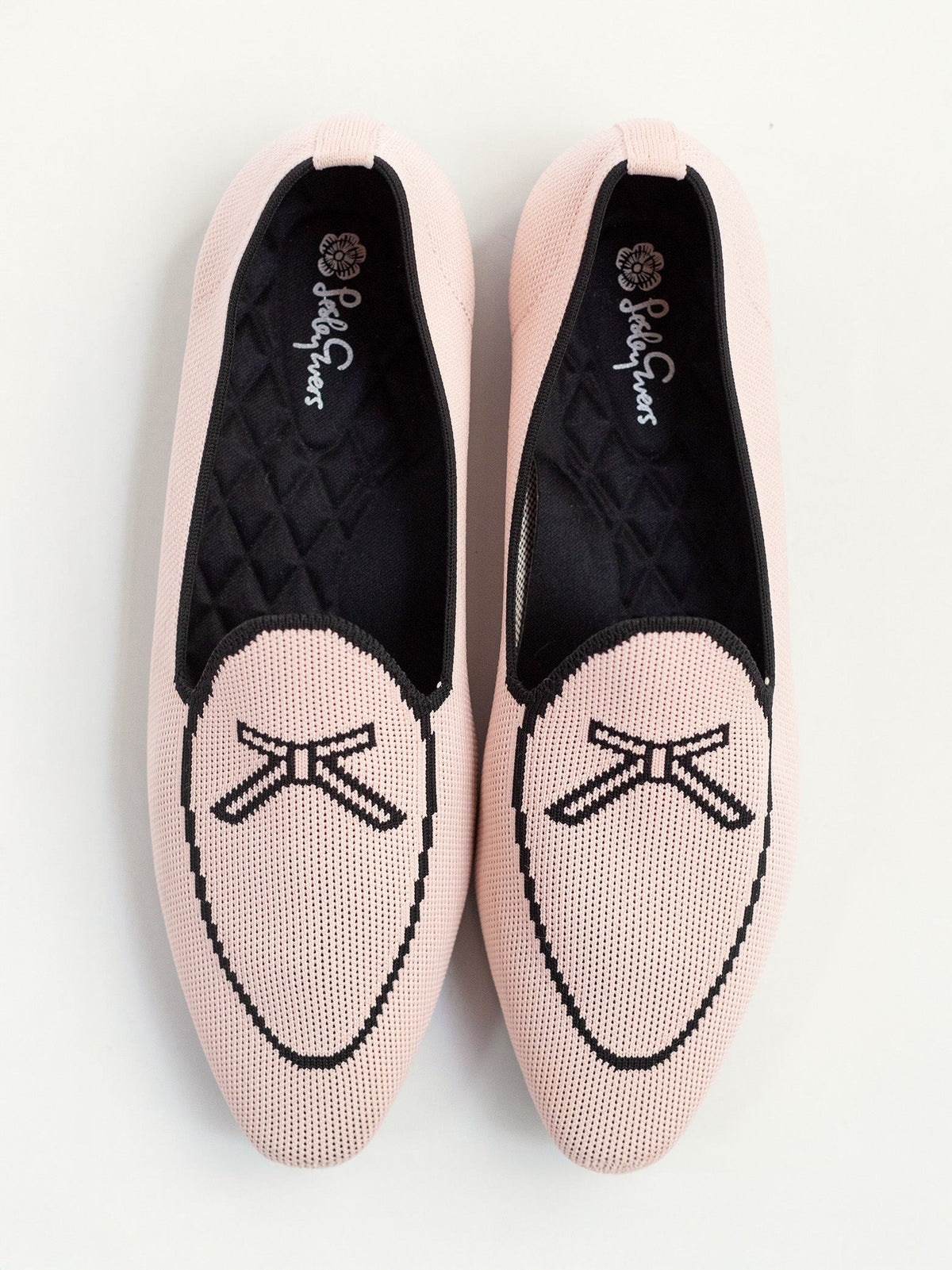 BELGIAN LOAFER Ballet Pink - Lesley Evers-knit shoe-loafer-new