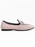 BELGIAN LOAFER Ballet Pink - Lesley Evers - knit shoe - loafer - shoe